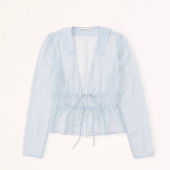 NWT 🤍🖤Abercombie Top - Picture 2 of 6